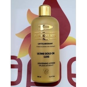Francoise Bedon Gold-Coloured Lotion Bottle