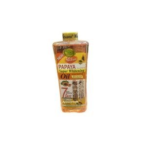 Veet Gold Papaya-Labelled Oil Bottle