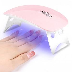 Pink Curved Nail-Lamp Accessory