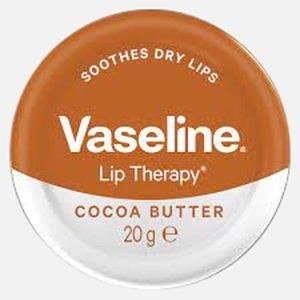 Vaseline Lip Therapy Cocoa Butter-Labelled Container