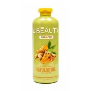 Ubeauty Turmeric-Labelled Shower-Gel Bottle