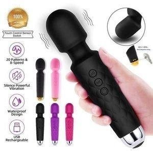 Black Handheld Personal Massager with Rounded Head