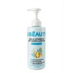 Ubeauty Urea and Vitamin B5-Labelled Pump Bottle