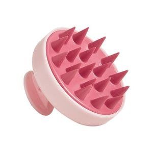 Pink Rounded Scalp-Brush Accessory