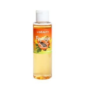 Ubeauty Papaya-Labelled Tall Body-Oil Bottle