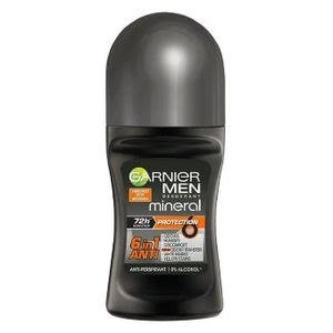 Garnier Men Mineral Labelled Dark Roll-On Bottle