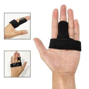 Black Finger and Wrist Strap Accessory