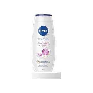 Nivea Diamond and Argan-Labelled Shower Bottle