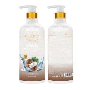Dr Dess Coconut-Labelled Shower-Gel Pump Bottle