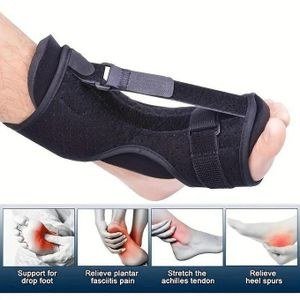 Dark Foot and Ankle Wrap with Broad Straps