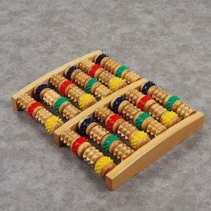 Brown Roller-Style Foot-Care Accessory