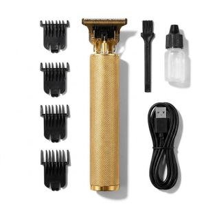 Gold-Coloured T-Bar Trimmer with Comb Examples