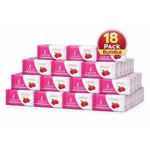 Lanzo Vanilla Raspberry Soap-Package Stack
