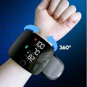Dark Wrist-Cuff Monitor with Display