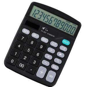 Black Desktop Calculator with Large Front Keys