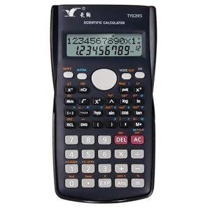 Dark Scientific Calculator with Two-Line Display