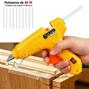 Yellow Glue Gun with Orange Trigger