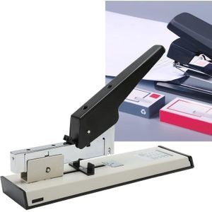 Long-Handle Desktop Stapler with Pale Base