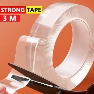 Clear-Look Tape Roll with Flat Strip Example