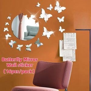 Butterfly-Style Wall Decoration with Round Centre Piece