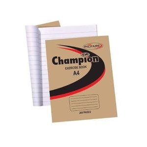 Champion Printed Exercise Book with Lined Pages