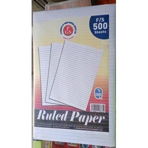 Packaged Ruled-Paper Sheets