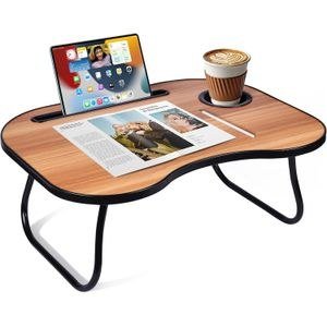 Low Table with Rounded Top and Curved Legs
