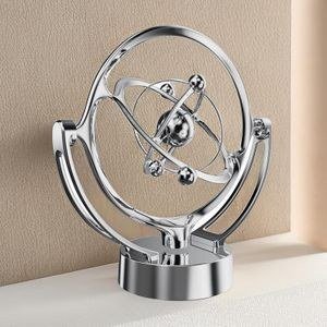 Silver-Coloured Orbit-Style Desktop Ornament