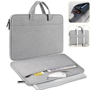 Timbutus Grey Laptop-Style Carrying Bag