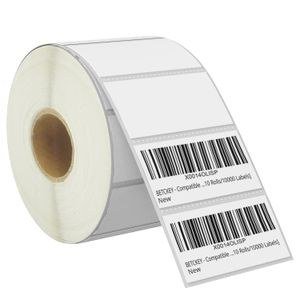 Barcode-Label Roll with Printed Strip