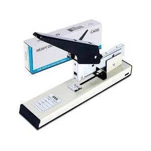 Pale Desktop Stapler with Dark Upper Lever