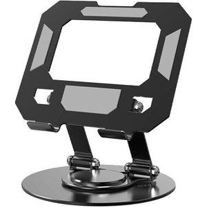 Dark Desktop Tablet Holder with Round Base