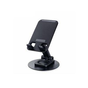 Dark Folding Tablet Stand with Round Base