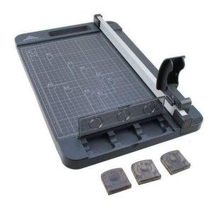Grey Rotary-Style Paper Trimmer