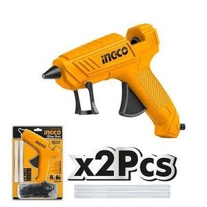 INGCO Orange Glue Gun with Dark Trigger