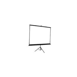 Pale Projection Screen on Tripod Support
