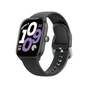 Oraimo Watch 6 Lite Dark Watch with Rounded Case