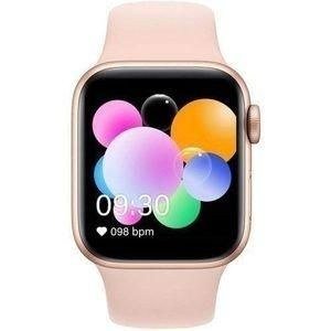 Pale Pink Watch with Rounded Case