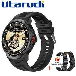 Utarudi GS99 Dark Watch with Perforated Strap