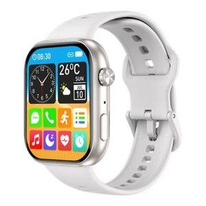 Lenovo F101 Rectangular Smart Watch with Pale Strap