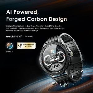 Oraimo Watch Pro NT Dark Round Smart Watch