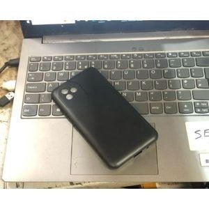 Plain Black Phone Case with Rounded Camera Openings