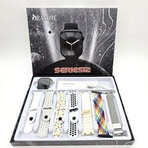 DRASURE S12 Pro Max Smart Watch Patterned Strap Package