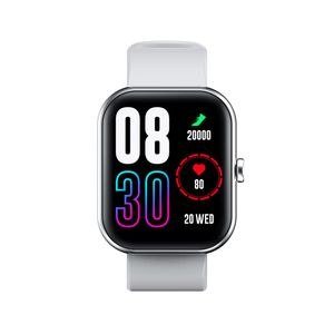 Infinix Watch1 Silver-Colour Rectangular Smart Watch