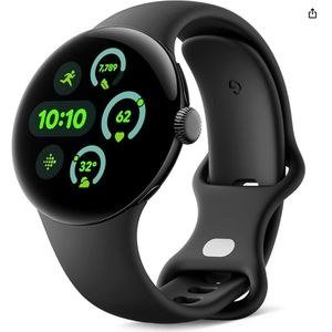 Google Pixel Watch3 Black Round Smart Watch