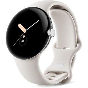 Google Pixel Watch Round Smart Watch with Pale Strap