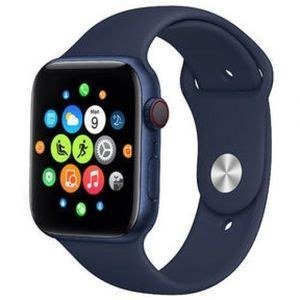 SmartBerry Navy Blue Rectangular Smart Watch