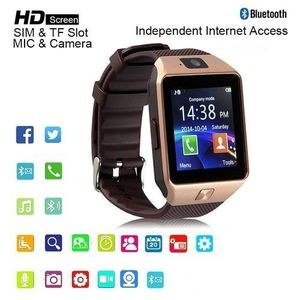 DZ09 Rose-Colour Square Smart Watch