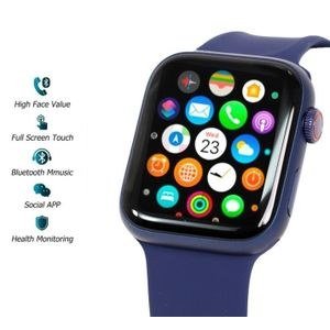 SmartBerry Navy Smart Watch with Colour Menu Graphic