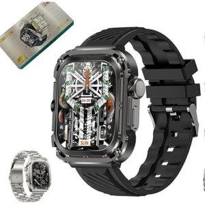 Z85 Max Dark Rectangular Smart Watch